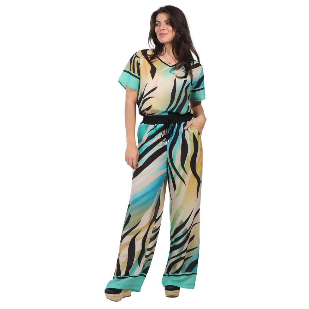 Conjunto BIXUGRILLO estampada Algas