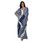 Kaftan Longa estampada Bixugrillo Listras Azul