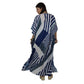 Kaftan Longa estampada Bixugrillo Listras Azul