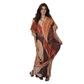Kaftan Longa Feminina em GGT Toque de Seda | Estampa Exclusiva BIX.G | Cânion Terracota