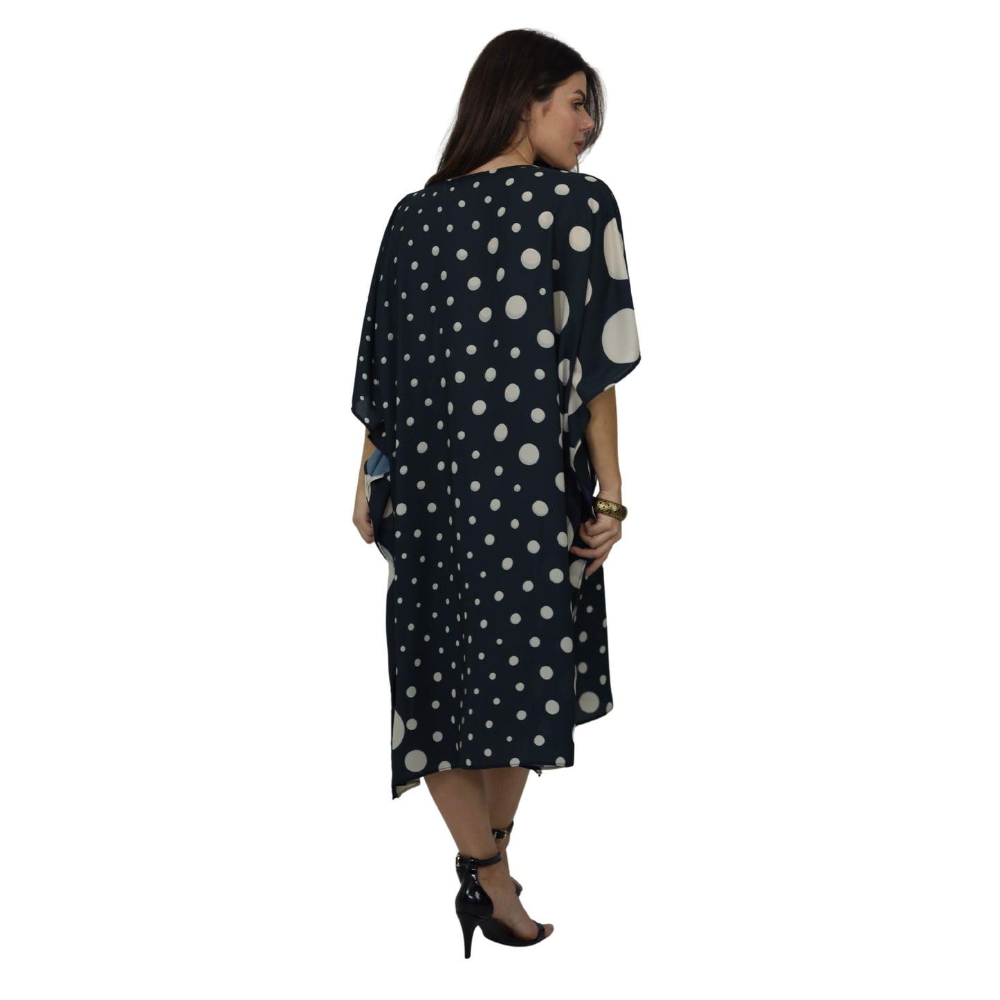 Kaftan Curta estampada Bixugrillo Póa PeB