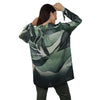 Blusa manga longa BIXUGRILLO estampada  Borboleta Green