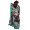 KAFTAN VESTIDO longa BIXUGRILLO estampada Animal green