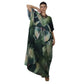 Kaftan Longa estampada Bixugrillo Borboleta Green
