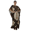 Kaftan Longa estampada Bixugrillo Lenço bege