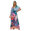 Kaftan vestido longa estampada Mauí