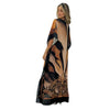 Kaftan vestido longa estampada Skin arabesco