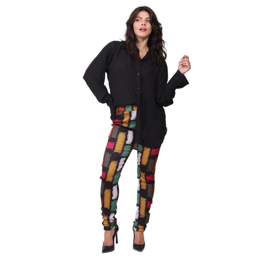 Camisa manga longa BIXUGRILLO lisa Preta