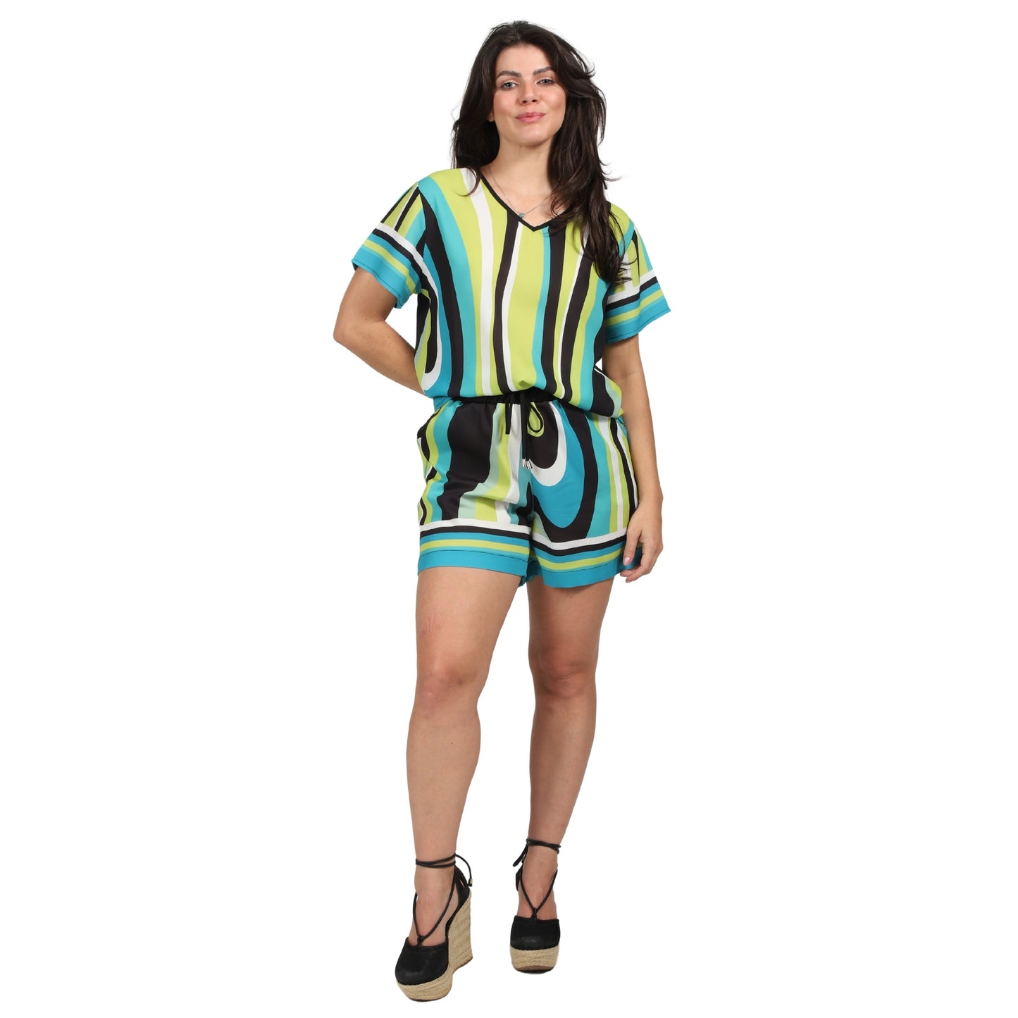 Short BIXUGRILLO estampado Sinuoso