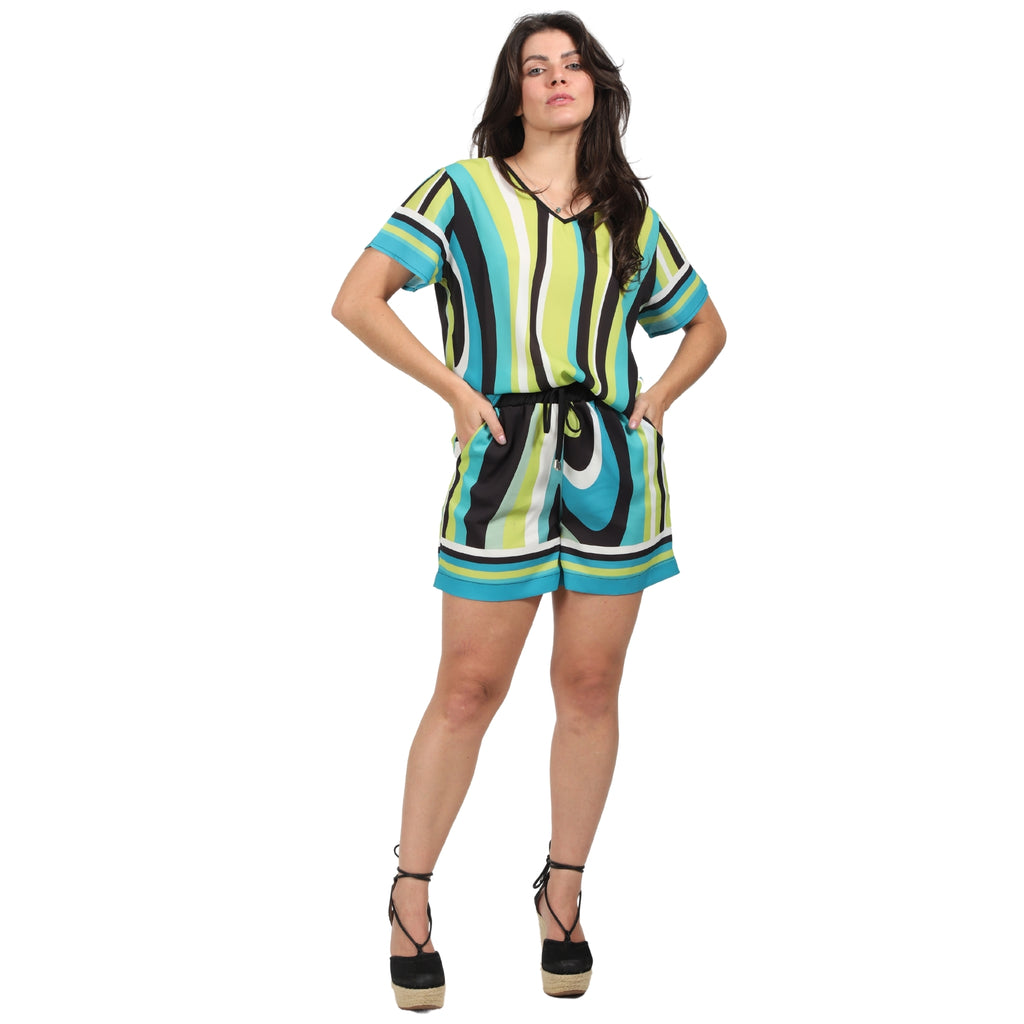 Short BIXUGRILLO estampado Sinuoso