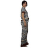 Conjunto Blusa e Pantalona BIXUGRILLO estampada Ladrilhos