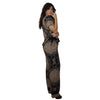 Conjunto Blusa e Pantalona BIXUGRILLO estampada Correntes Marron