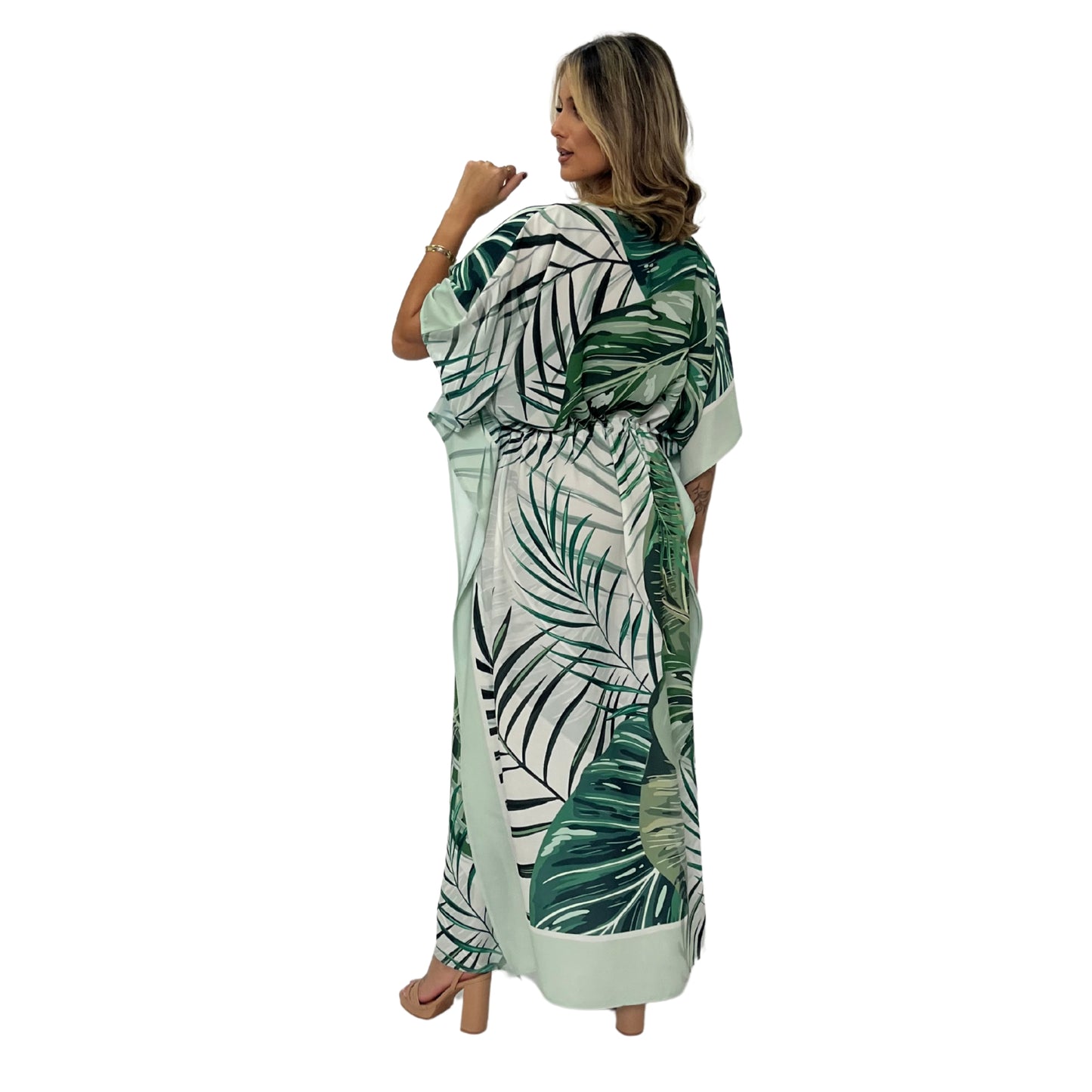 Kaftan Longa estampada Bixugrillo Ramos