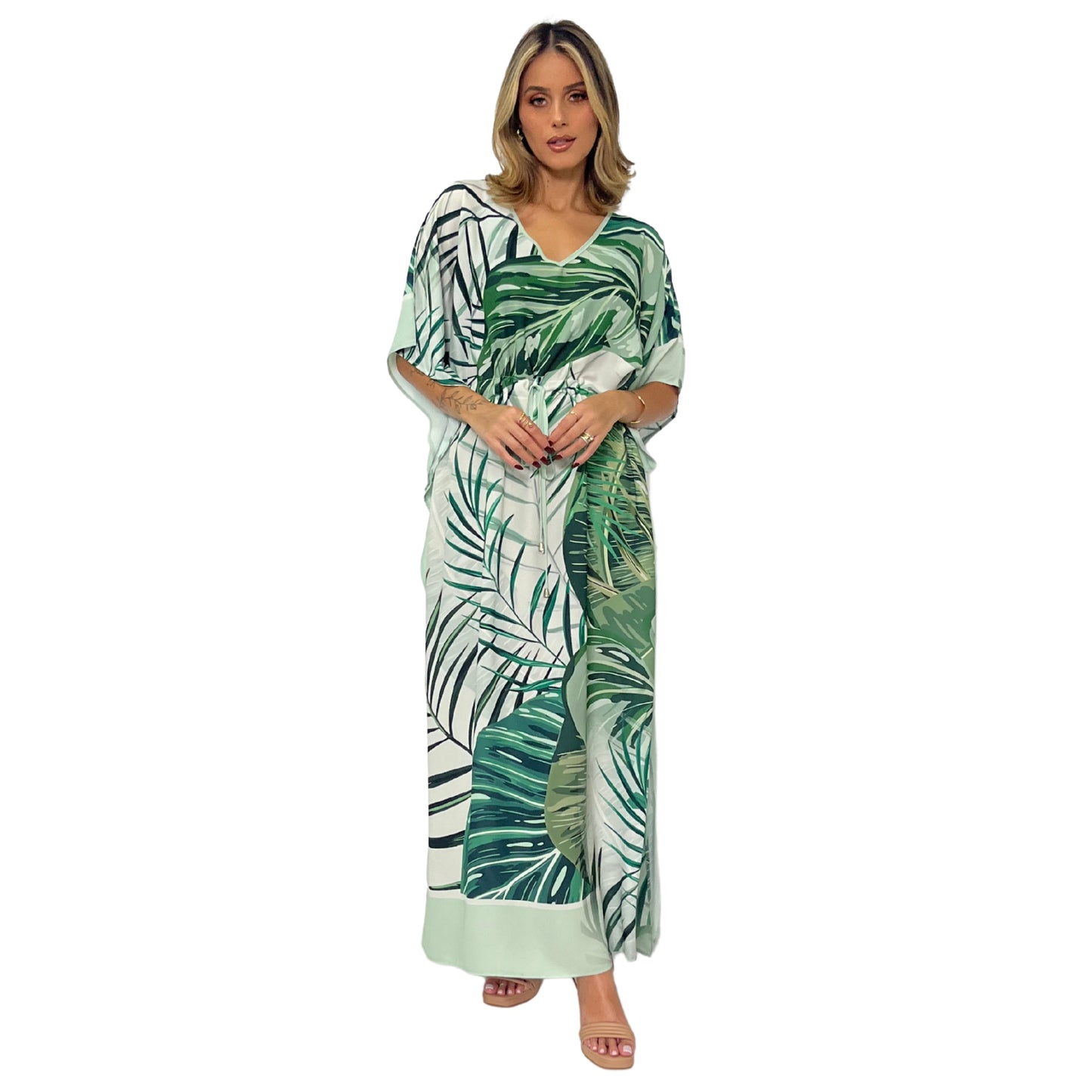 Kaftan Longa estampada Bixugrillo Ramos