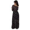 Vestido Longo Boho Chic Bixugrillo estampado Liberty