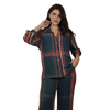 Conjunto 2pçs Camisão e Pantalona BIXUGRILLO estampado Xadrez Escossês