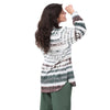 Camisa manga longa BIXUGRILLO estampada Tie-dye