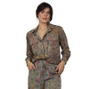 Conjunto Blusa e Pantalona BIXUGRILLO estampada Monograma