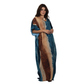 Kaftan Longa Feminina em GGT Toque de Seda | Estampa Exclusiva BIX.G | Maré Siena
