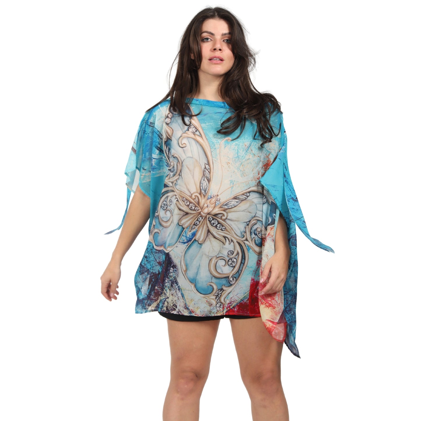 Blusa Bixugrillo estampada Borbo cristal