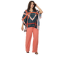Conjunto Blusa kaftan e Pantalona BIXUGRILLO estampada Belle Rivière