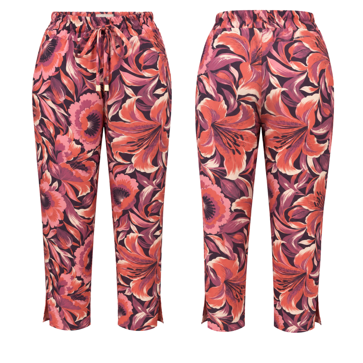 Conjunto Capri Amaranto – Estampa Exclusiva Bixugrillo-2pçs