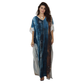 Kaftan Longa Feminina em GGT Toque de Seda | Estampa Exclusiva BIX.G | Horizonte Liquido