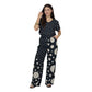 Conjunto Blusa e Pantalona BIXUGRILLO estampada Póa PeB