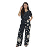 Conjunto Blusa e Pantalona BIXUGRILLO estampada Póa PeB
