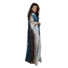 Kaftan Longa Feminina em GGT Toque de Seda | Estampa Exclusiva BIX.G | Horizonte Liquido