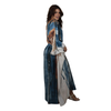 Vestido Kaftan Longo Nula Manga | BIXUGRILLO Estampada | Elemento