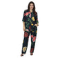 Conjunto Camisão e Calça reta BIXUGRILLO estampada Bloom