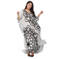 Kaftan vestido longa estampada mandala duo
