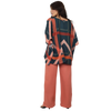 Conjunto Blusa kaftan e Pantalona BIXUGRILLO estampada Belle Rivière