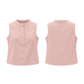 Conjunto Bixugrillo  Rosé Serena em Viscolinho — Blusa + Bermuda