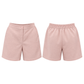 Conjunto Bixugrillo  Rosé Serena em Viscolinho — Blusa + Bermuda