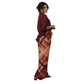 Camisão Manga longa | BIXUGRILLO Estampada | Marsala