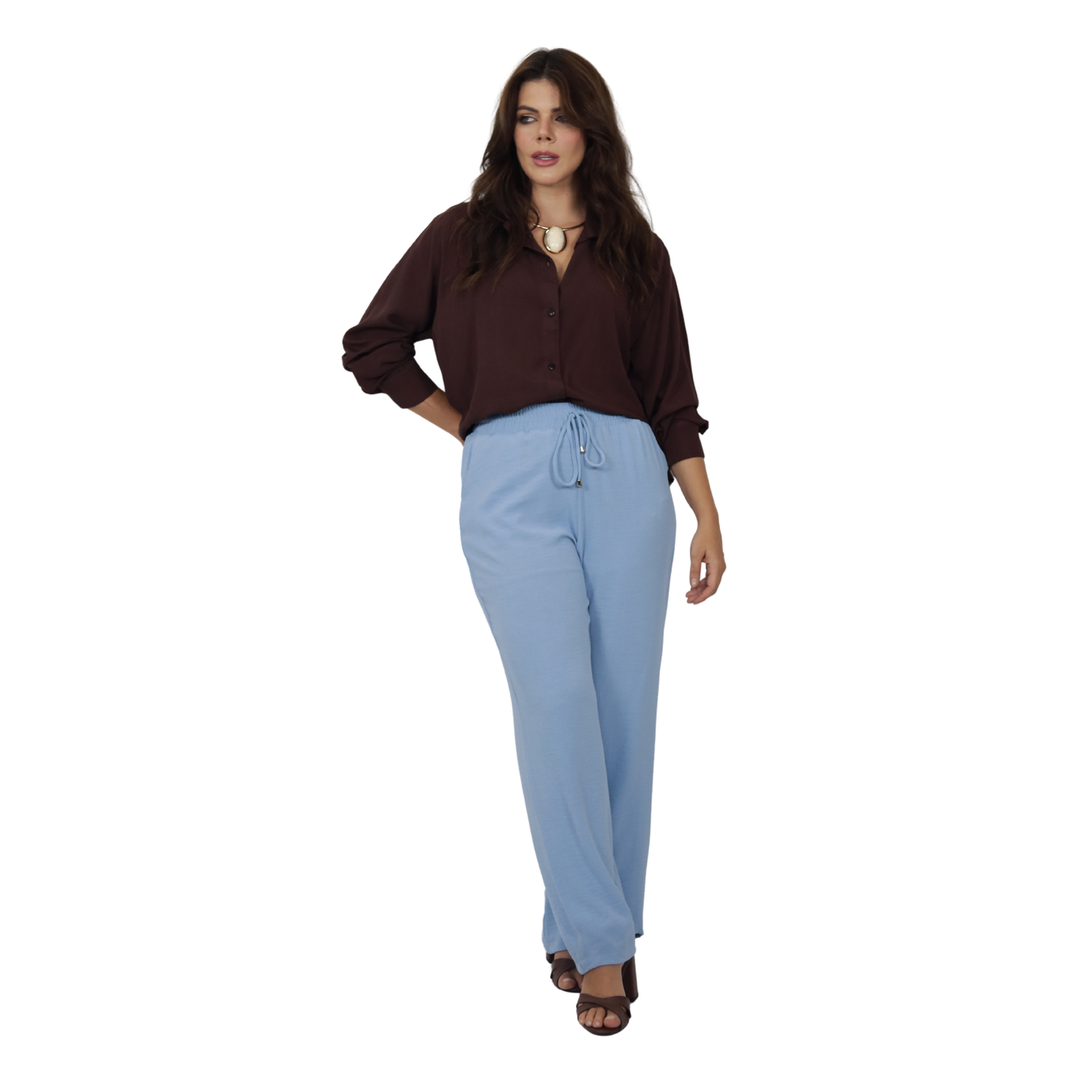 Camisa Manga longa | BIXUGRILLO  | Marrom