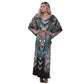 KAFTAN VESTIDO longo BIXUGRILLO malha estampado Tamiris