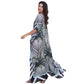 KAFTAN VESTIDO Longo BIXUGRILLO estampada Palmeiras Óticas