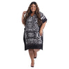 KAFTAN VESTIDO curta BIXUGRILLO estampada Snake