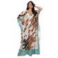 Kaftan Vestido Longo BIXUGRILLO estampada Apache