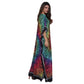 KAFTAN VESTIDO longa BIXUGRILLO estampada zebra multicolor