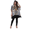 Blusa Kaftan BIXUGRILLO estampada  Egito