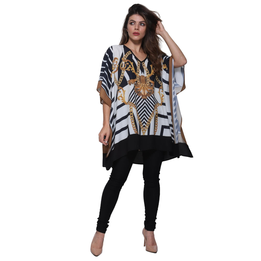 Blusa Kaftan BIXUGRILLO estampada  Egito