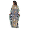 KAFTAN VESTIDO longa BIXUGRILLO estampada  Catedral