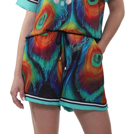 Short BIXUGRILLO estampado  Penas de Pavão