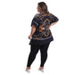 Blusa Kaftan BIXUGRILLO estampada correntes