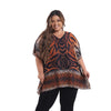 Blusa Kaftan BIXUGRILLO estampada Uganda