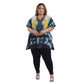 Blusa Kaftan BIXUGRILLO estampada Tapajos